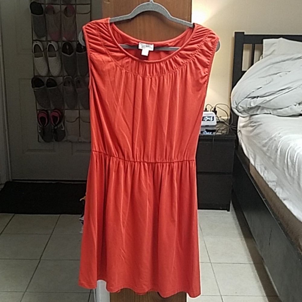 Orange Loft Dress
